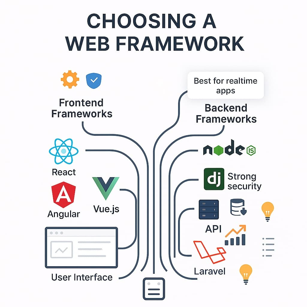 How to Choose the Right Web Development Framework for Your Project