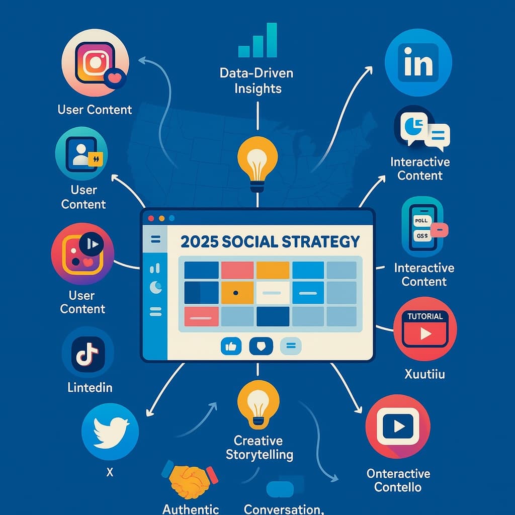 Best Social Media Marketing Strategies for US Brands in 2025